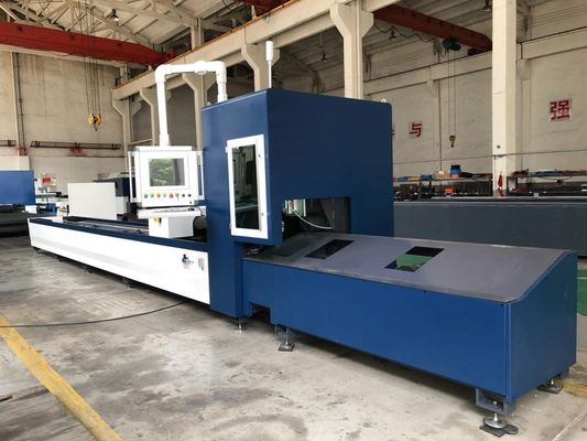 6kw IPG CNC-Faser-Laser-Schneidemaschine 10mm für rundes quadratisches Rohr