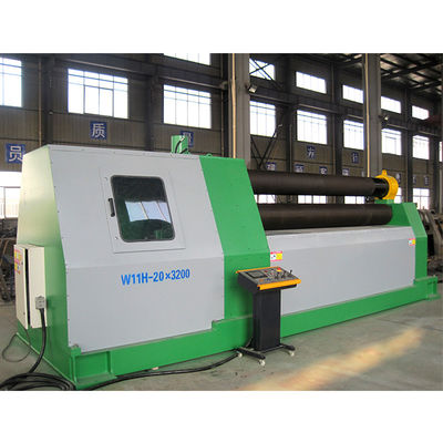 Drei Rollenplatten-verbiegendes Walzwerk W11H-20x3000 ISO9001 4.5m/Min