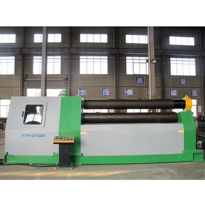 Drei Rollenplatten-verbiegendes Walzwerk W11H-20x3000 ISO9001 4.5m/Min
