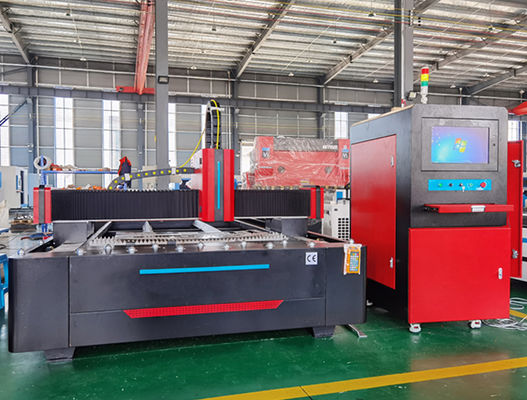 Aluminium-Metallform IPG Raycus CNC-Faser-Laser-Schneidemaschine-10mm