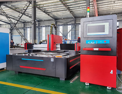 Faser-Laser-Schneidemaschine CNC-1000W 10 Millimeter-Blechtafel-Laser-Schneider 4000x2000mm