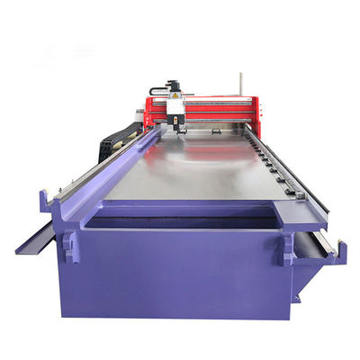 Doppelter Antrieb automatische Nut-Schneider-Maschine CNC V für Schranktüren 1250mm 70m/Min