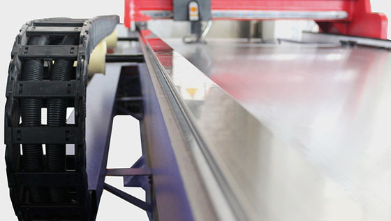 Doppelter Antrieb automatische Nut-Schneider-Maschine CNC V für Schranktüren 1250mm 70m/Min