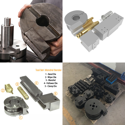 Cnc-Dornbieger hydraulische SS asphaltieren Stahlauspuffrohrrohrbiegemaschine für Verkauf