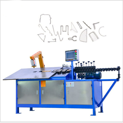 Achse der Kohlenstoffstahl-automatische Draht-verbiegenden Maschinen-10mm der Stärke-3