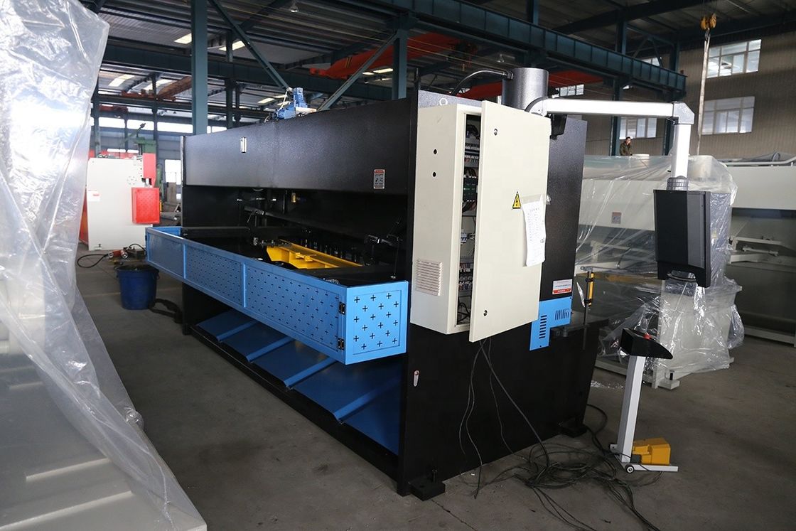 hydraulische scherende Maschine 3200mm CNC für Servomotor des Edelstahl-E21S DA360